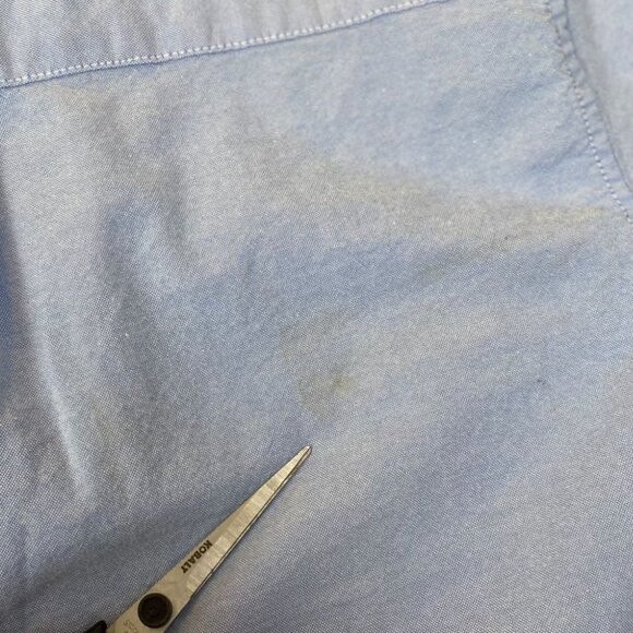 Aeropostale Mens Shirt Small Oxford Button Down Long Sleeve Casual Blue Classic - Picture 7 of 13